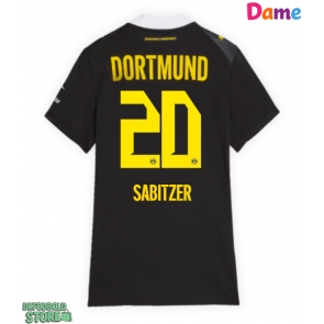 Borussia Dortmund Marcel Sabitzer #20 Replika Udebanetrøje Dame 2026-27 Kortærmet